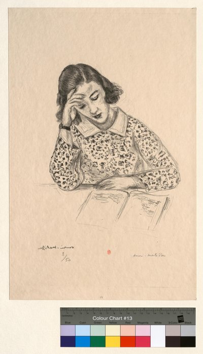 Malá čtenářka od Henri Matisse