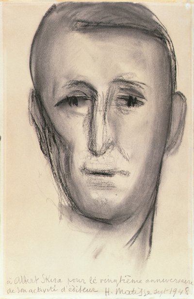 Portrét Alberta Skiry od Henri Matisse