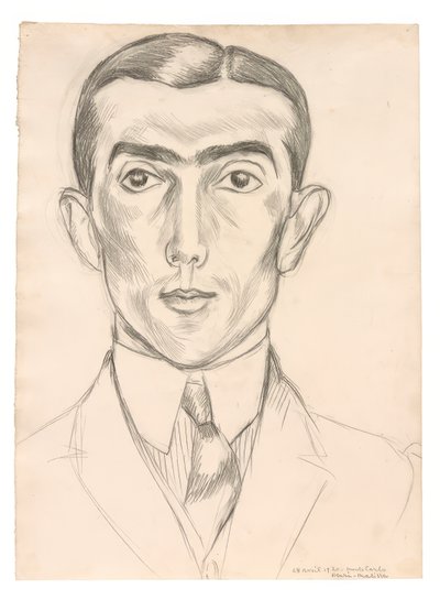 Portrét Léonide Massine od Henri Matisse