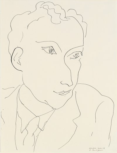 Portrét Ludvíka Aragonského od Henri Matisse