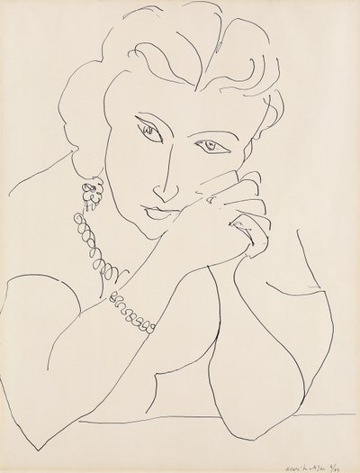 Portrét ženy od Henri Matisse