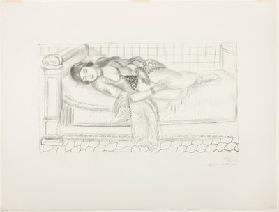 Ležící postava od Henri Matisse