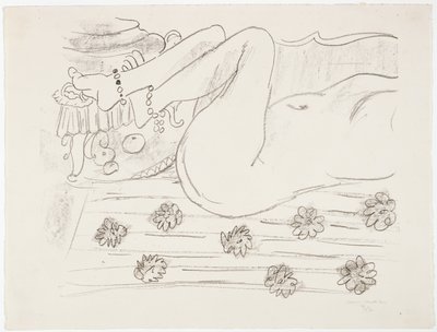 Ležící akt od Henri Matisse