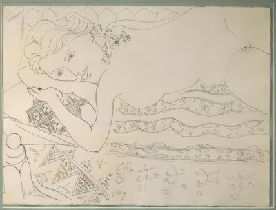 Ležící akt od Henri Matisse