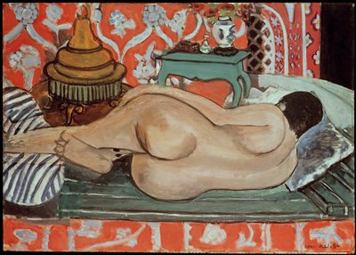 Ležící akt, záda od Henri Matisse