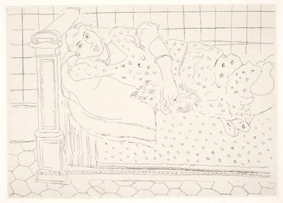 Odpočinek, postava s Gikou od Henri Matisse