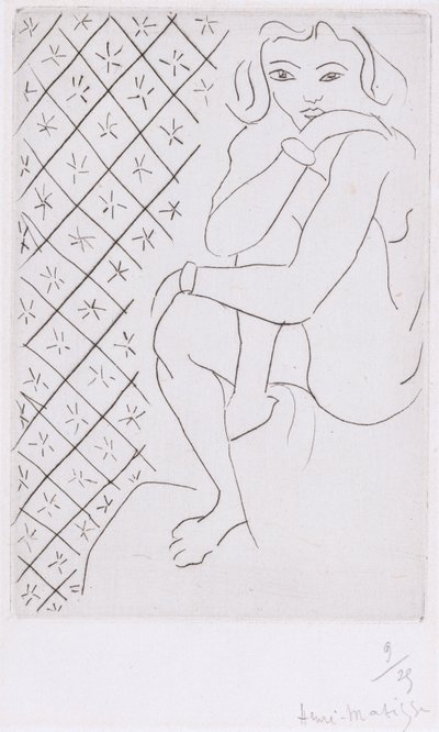 Sedící odaliska od Henri Matisse