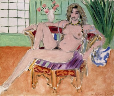 Sedící odaliska od Henri Matisse