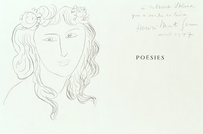 Stephane Mallarme, Poezie od Henri Matisse
