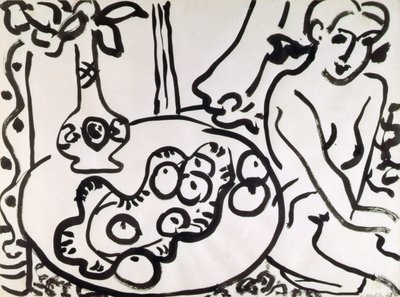 Zátiší s aktem od Henri Matisse