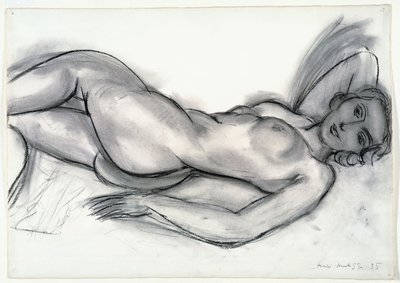 Studie pro růžový akt od Henri Matisse