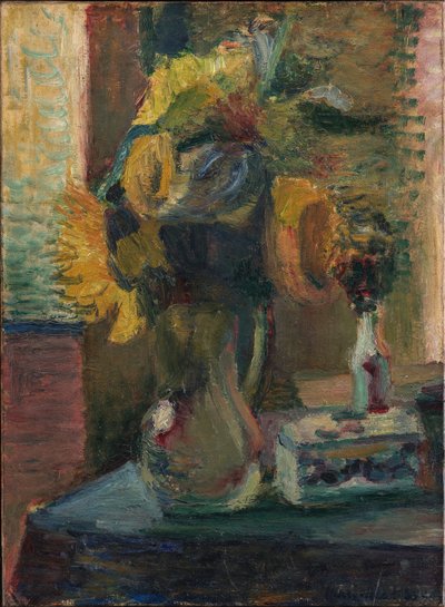 Slunečnice ve váze od Henri Matisse