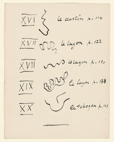 Obrazová tabule 4. Z „Jazz“. s. 152 od Henri Matisse