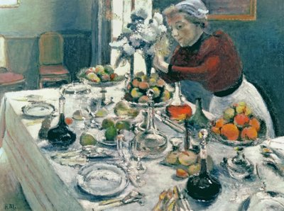 Večeře u stolu od Henri Matisse