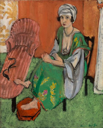Zelené šaty (La Robe verte) od Henri Matisse