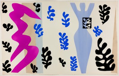 Vrhač nožů, z filmu Jazz od Henri Matisse