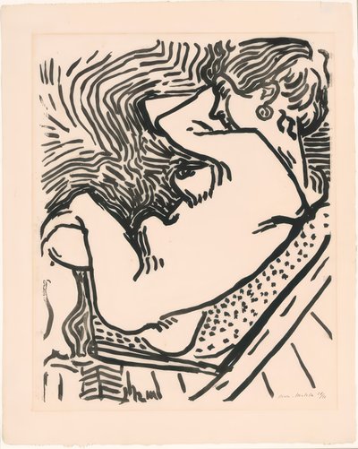 Velký dřevoryt od Henri Matisse