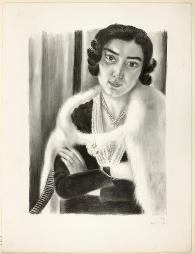 Bílá liška od Henri Matisse