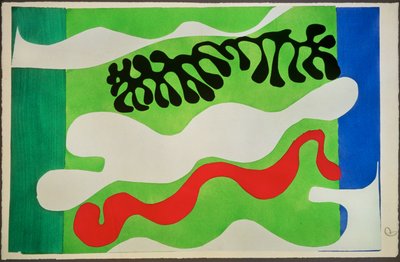 Laguna, ze série "Jazz" (litografie) od Henri Matisse