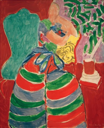Pruhované šaty od Henri Matisse