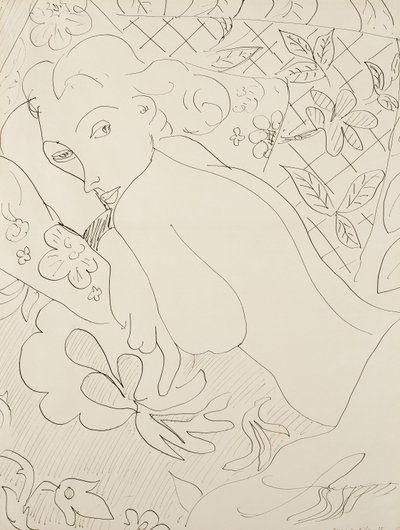 Žena lže od Henri Matisse