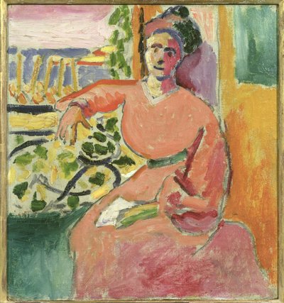 Žena u okna od Henri Matisse