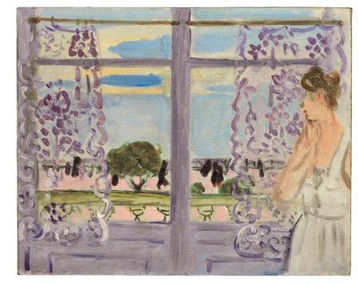 Žena u okna od Henri Matisse