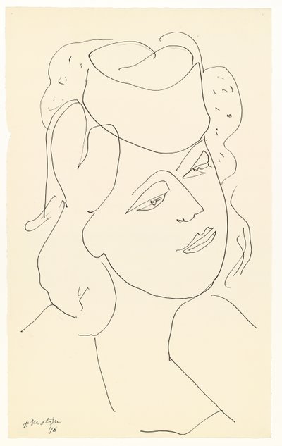 Žena s kloboukem od Henri Matisse