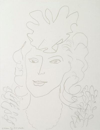 Žena s kloboukem od Henri Matisse