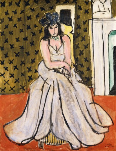 Žena s modrým kloboukem od Henri Matisse
