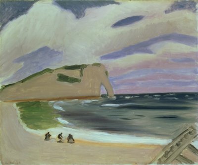 Ženy na pláži, Etretat od Henri Matisse