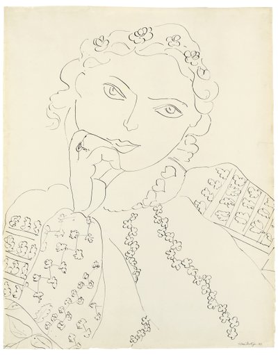 Mladá dívka od Henri Matisse