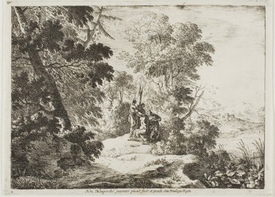 Usmrcení Marsyas od Henri Mauperche