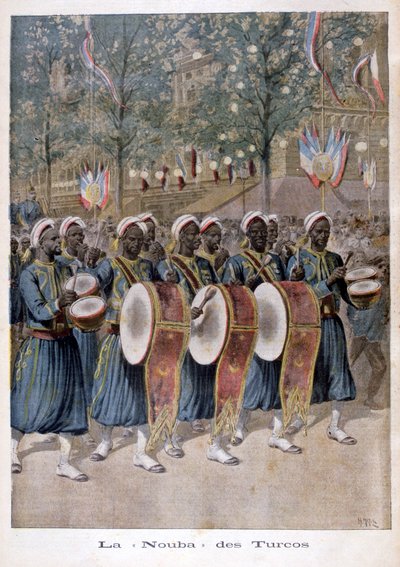 Pluk alžírského Turcos, 1896 od Henri Meyer