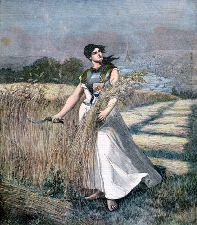 Alegorie Francie, 1891 od Henri Meyer