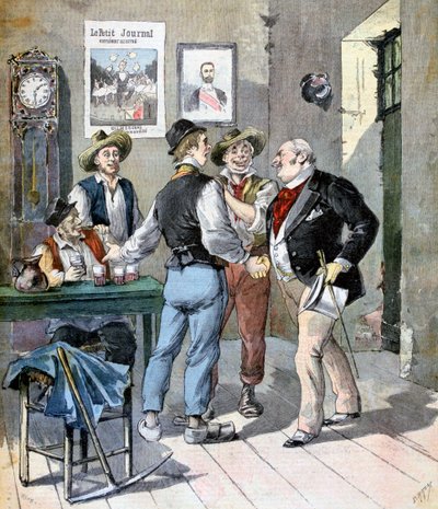 Před volbami, 1893 od Henri Meyer