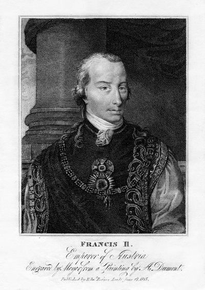 František II., císař Svaté říše římské, 1815. od Henri Meyer