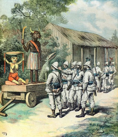 Francouzské jednotky po dobytí Kany od Henri Meyer