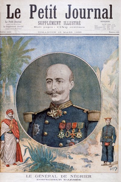 Generál de Négrier, generální inspektor francouzské armády, 1895 od Henri Meyer