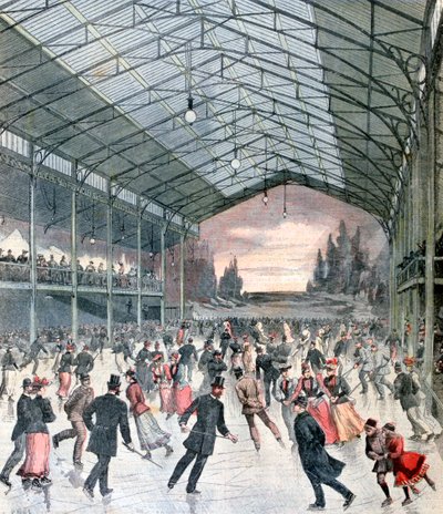 Bruslení v Paříži, 1892 od Henri Meyer