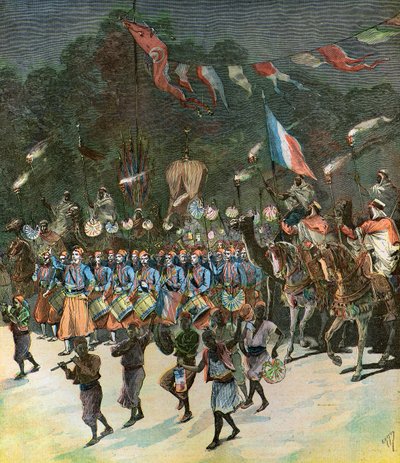 Slavnostní otevření tuniského přístavu od Henri Meyer
