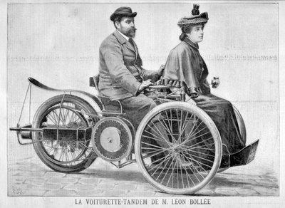 Leon Bollée Cart car, 1896 od Henri Meyer