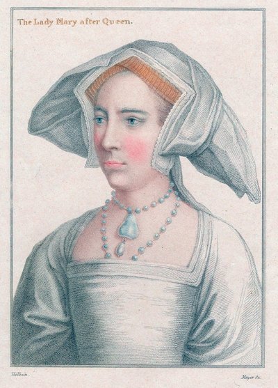 Marie Tudorovská 1516-1558 od Henri Meyer