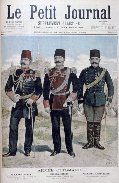 Osmanská armáda, 1895 od Henri Meyer