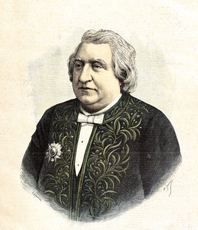 Portrét Ernesta Renana od Henri Meyer