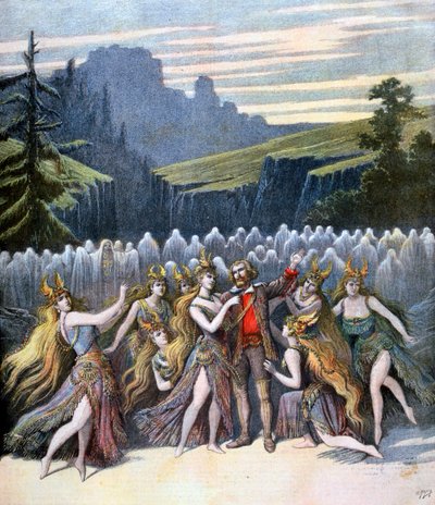 Odpočívej v pokoji, představení v Théâtre de la Gaîté, 1894 od Henri Meyer