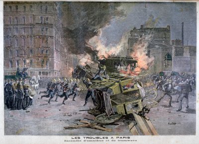 Nepokoje v Paříži, 1897 od Henri Meyer