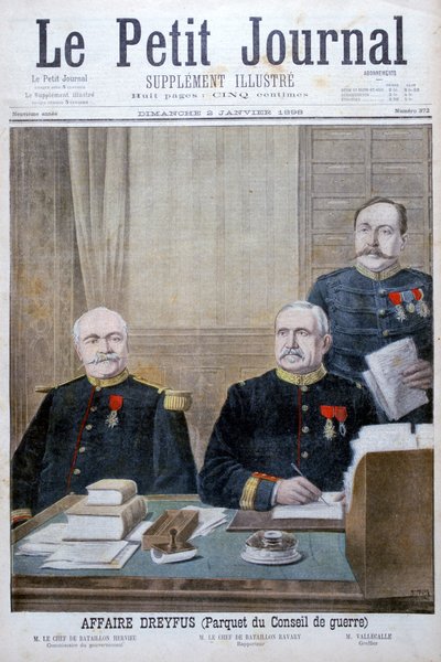 Dreyfusova aféra, 1898 od Henri Meyer