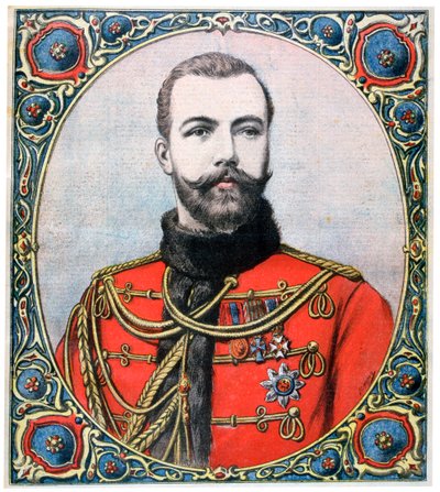 Car Nicholas II Ruska, 1894 od Henri Meyer