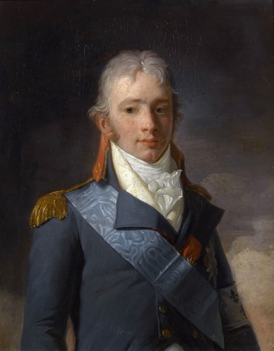 Charles Ferdinand dArtois, vévoda z Berry 1778-1820 od Henri Pierre Danloux